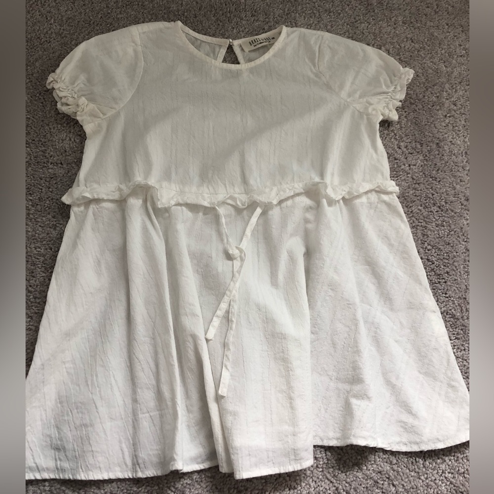Called to Surf Kids white blouse